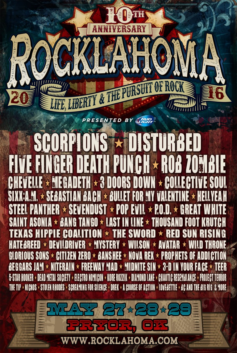 Rocklahoma Who's going this year? The Original Heaven's Metal