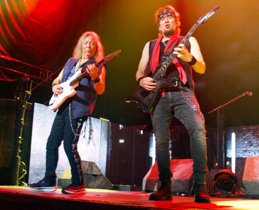 Dave Murray and Adrian Smith (Photo: Doug Van Pelt)