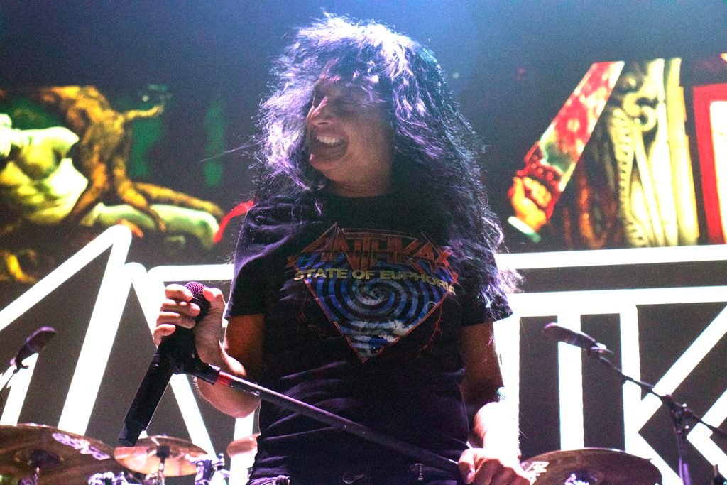 Joey Belladonna smiling (Photo: Doug Van Pelt)