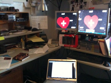 My workspace (desk)