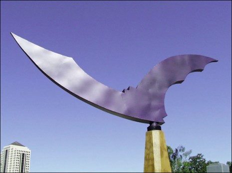 Austin Bat Sculpture550