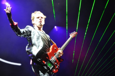 MUSE lasers and sneers (photo by DVP)
