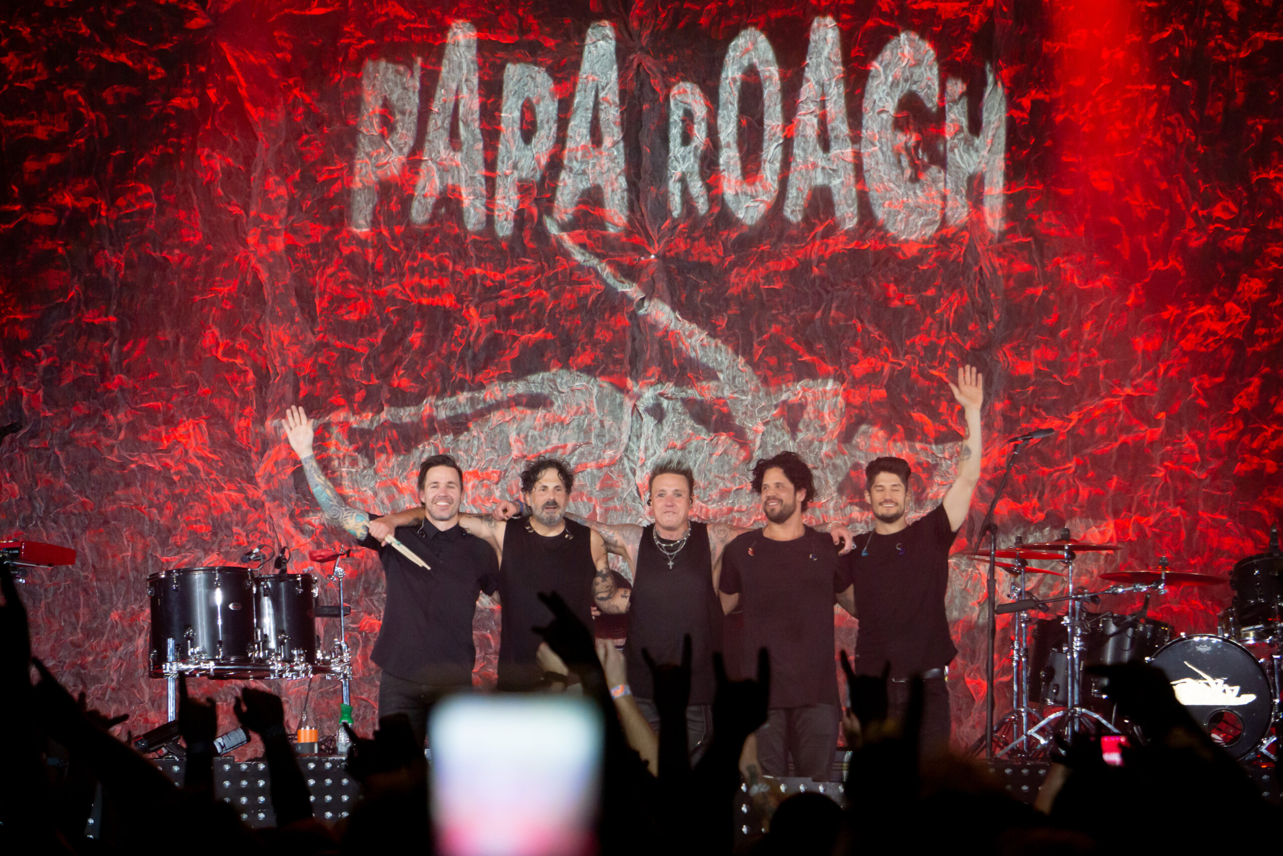 Papa Roach photo by Melody Staton for HM Magazine