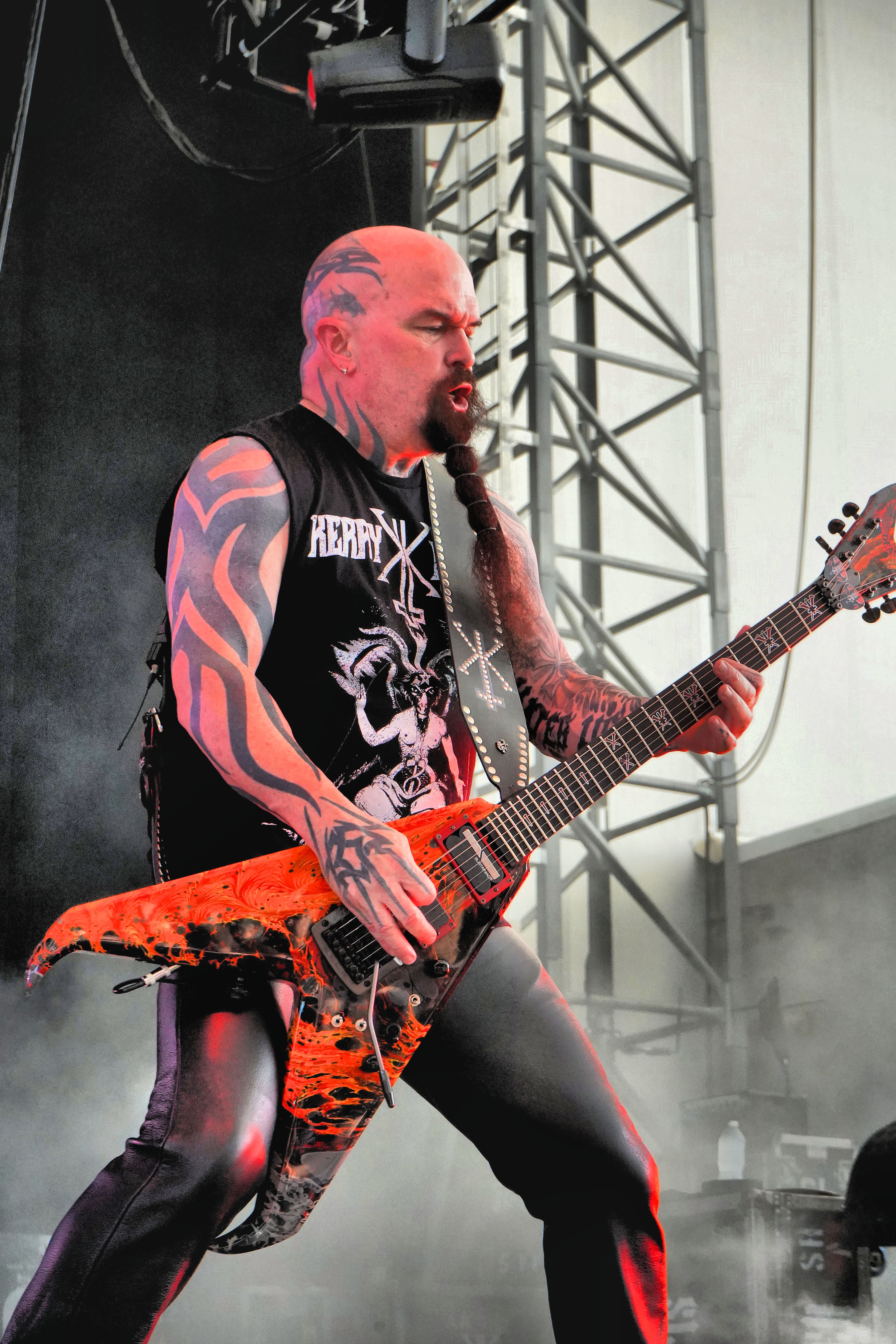 Kerry King photo by Kris Walls for HM Magazine