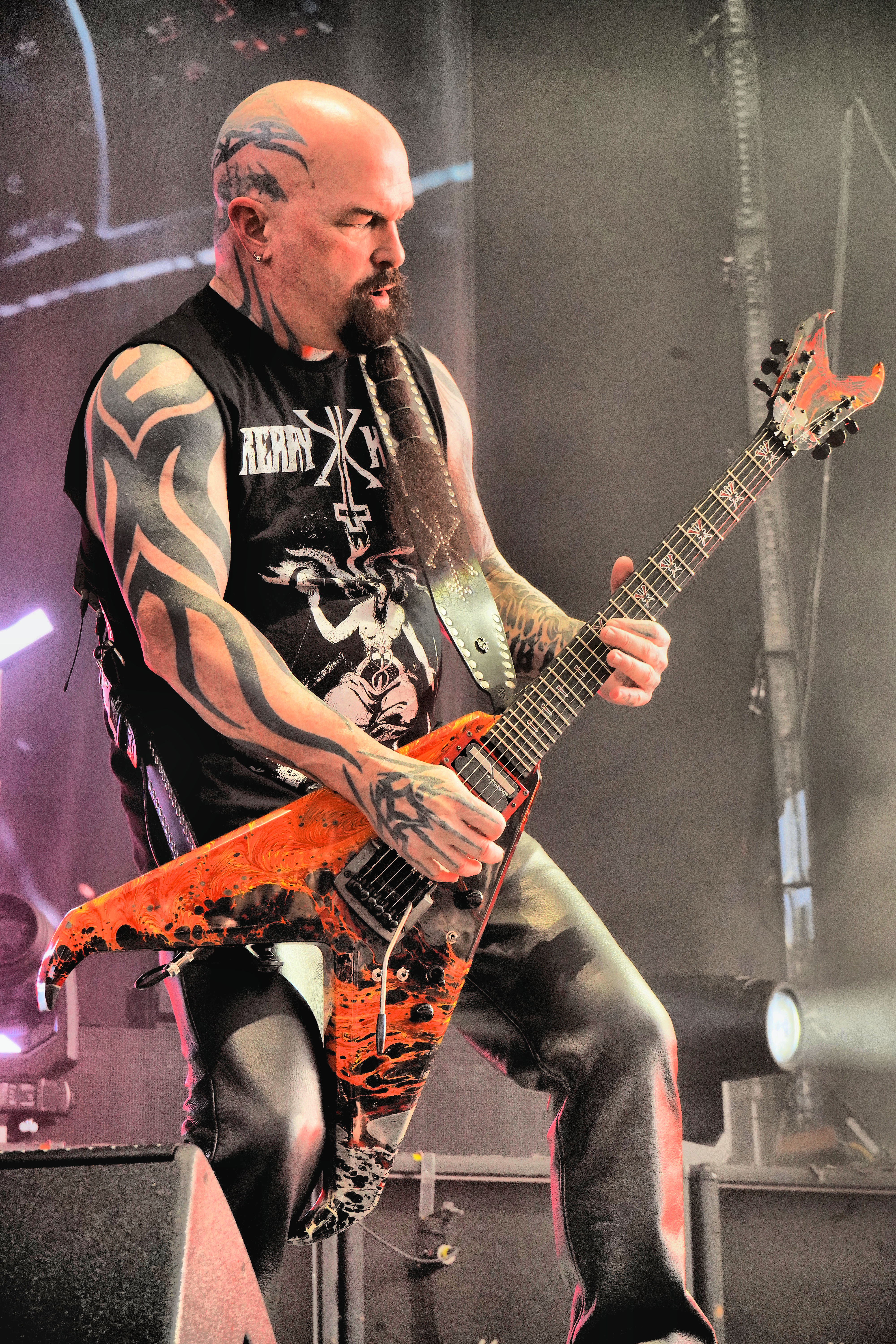 Kerry King photo by Kris Walls for HM Magazine