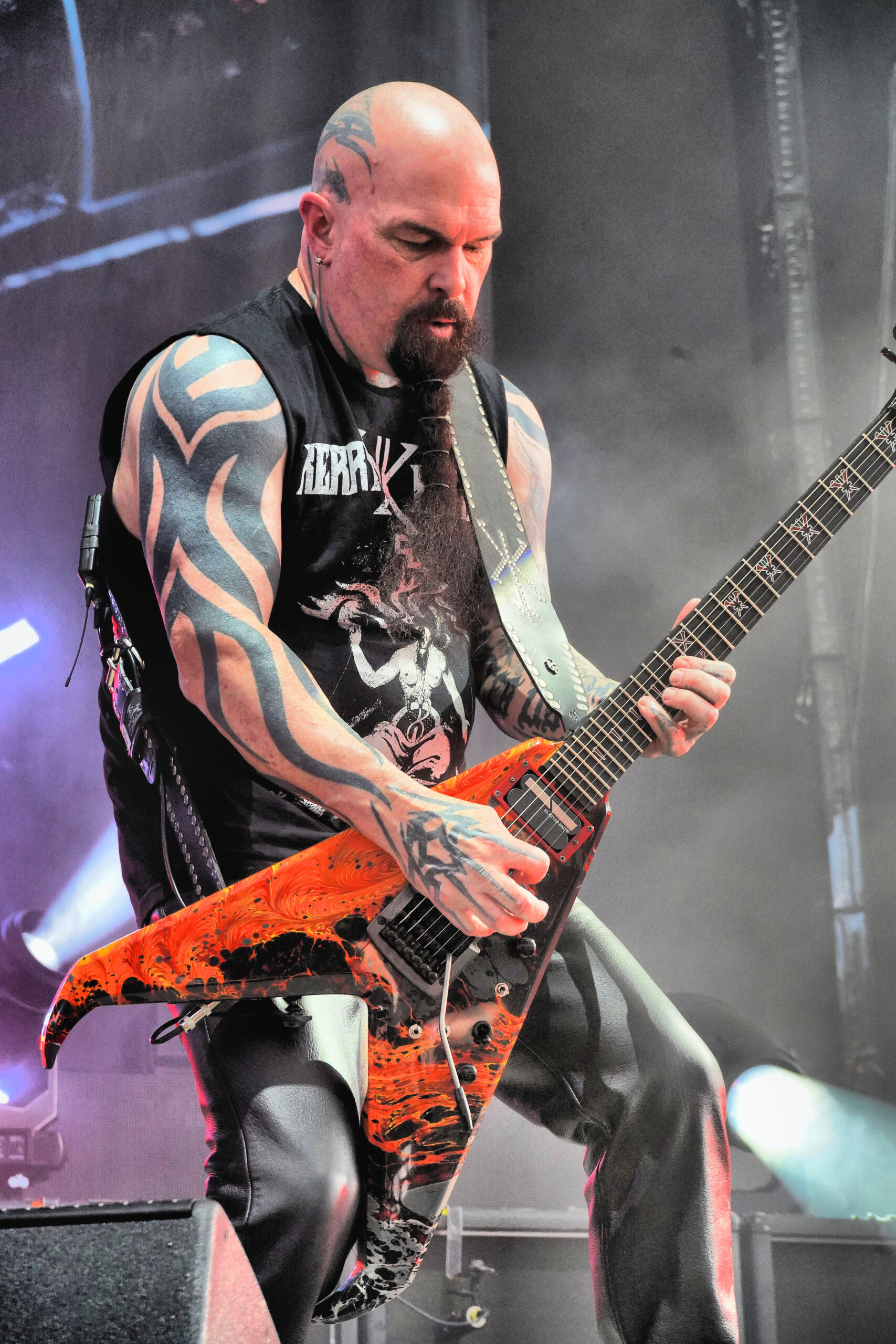 Kerry King photo by Kris Walls for HM Magazine