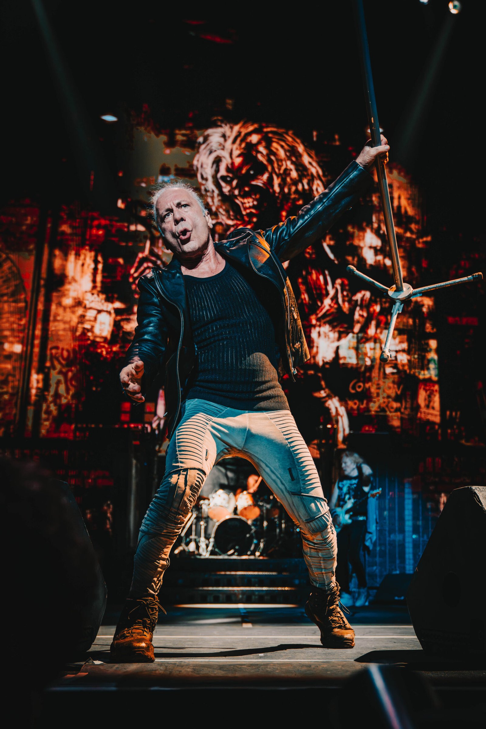 Iron Maiden photo by Zak DeFreze for HM Magazine