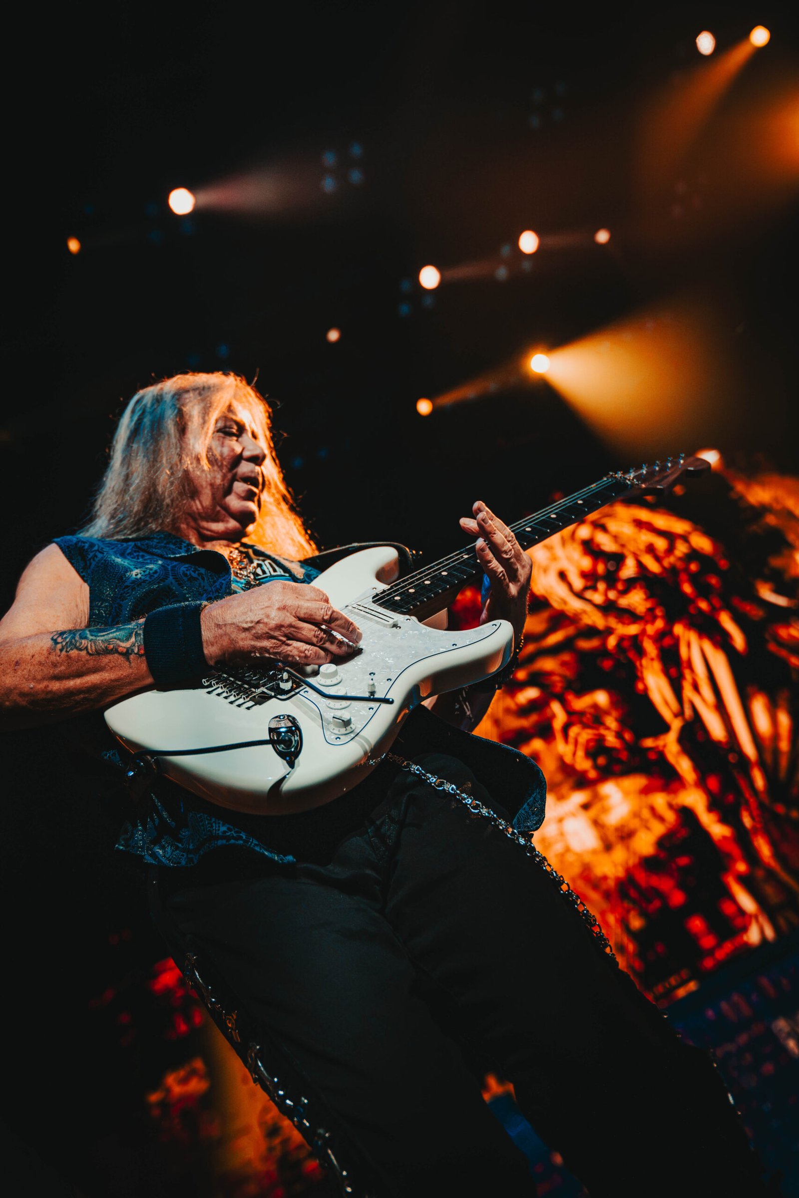 Iron Maiden photo by Zak DeFreze for HM Magazine